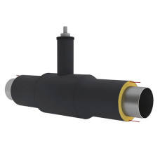 Кран шаровой ППУ ОЦ тип 2 Ст3сп LD 25х4х1900 мм ГОСТ 3262-75