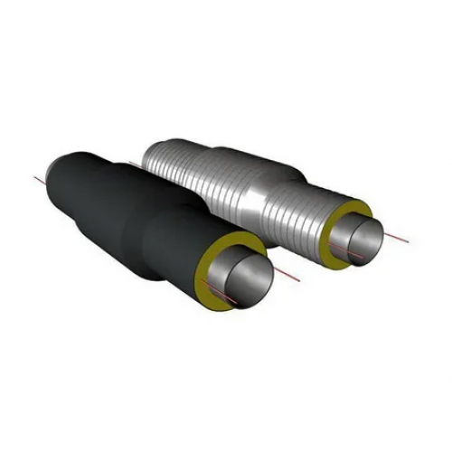 Сильфонный компенсатор односекционный ППУ ПЭ тип 1 1,6 МПа 09Г2С 12Х18Н10Т 32х3х25 мм ГОСТ 8732-78