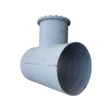 Тройник в ВУС изоляции с ЦПП равнопроходный 80х89х6 мм ГОСТ 17376-2001