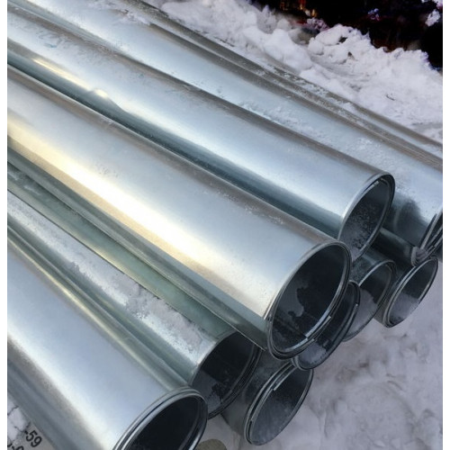 Труба-оболочка оцинкованная 225х0,6 мм ГОСТ 30732-2020 4,32 кг в Москве
