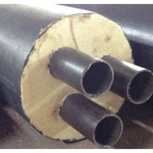 Труба в ППУ изоляции Твин оцинкованная Ст10 89х4,0х280х0,7х280 мм ГОСТ 10704-91