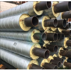 Труба в ППУ изоляции стальная в полиэтиленовой оболочке тип 2 Ст10 Ду57 57х4,5х140х3х38,5 мм ГОСТ 10705-80